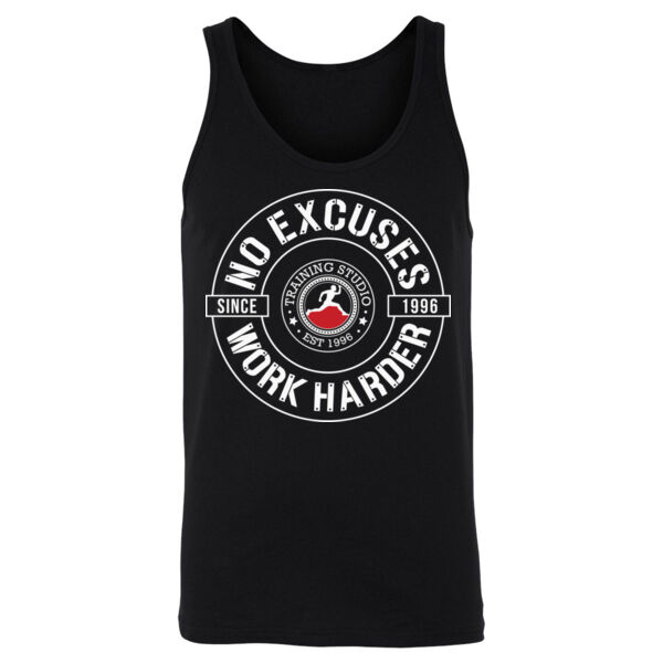NO EXCUSES WORK HARDER - TANK TOP Thumbnail